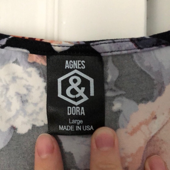 Black Floral Dress - Picture 2 of 3